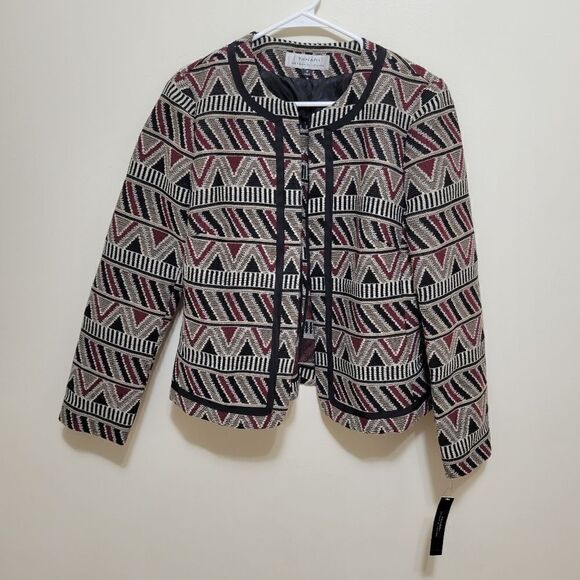 Tahari Jackets & Blazers - Tahari Tweed Jacket Blazer Size 8 Women Multicolor